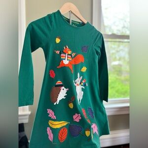 Mini Boden appliqué dress size 8-9y